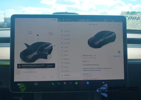 2023 Tesla Model Y Performance Dual Motor All-Wheel Drive из США, поврежденный, VIN 7SAYGDEF4PF785348